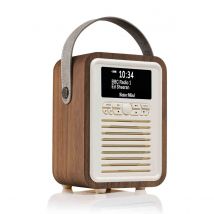 VQ Retro Mini DAB/DAB+ Digital & FM Radio with Bluetooth - Walnut