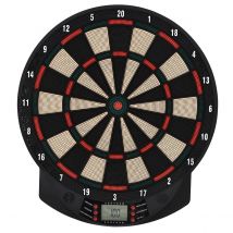 Jouet Electronic Dartboard 26 Games185 Variations with 6 Darts Ready-to-Play