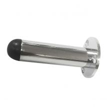 Select Hardware Door Stop Projection Flanged Chrome Pk1