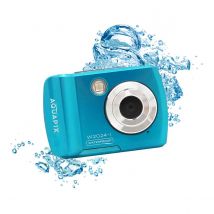 EasyPixx Easypix Aquapix W2024 Splash Compact Underwater Camera - Ice Blue