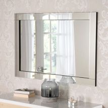 Yearn Mirrors Yearn Simple Edge Contemporary Wall Mirror 61 x 91.4Cms