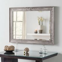 Yearn Mirrors Yearn Rustic Light Grey Framed Mirror 60.9 x 76.2Cms