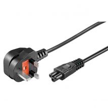 MicroConnect Power Cord UK - C5 20M Black