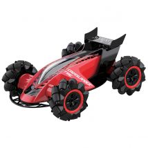 Lexibook Crosslander Fire Rechargeable Radio Controlled Stunt Car - Red