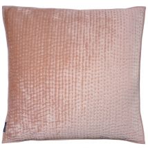 Paoletti Brooklands Polyester Filled Cushion Viscose Cotton Blush