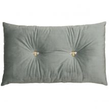 Paoletti Bumble Pre-filled Cushion Polyester Silver