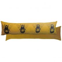 Evans Lichfield Gold Bee Draught Excluder Polyester Gold