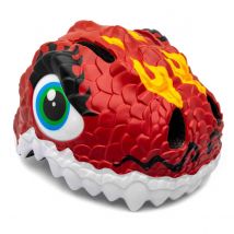 Crazy Safety Dragon Bicycle Kids Helmet - Red