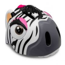 Crazy Safety Zebra Bicycle Kids Helmet - Black&#47;White