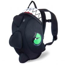 Crazy Safety Dragon Children Backpack - Black