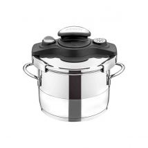 Rozi Venus Collection Stainless Steel Twist &#38; Lock Stove Top Pressure Cooker 4L