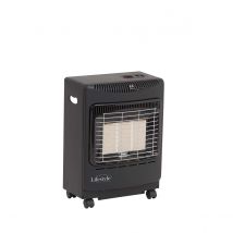 Lifestyle Appliances Mini Radiant Heater Black Indoor Heater
