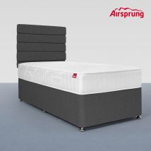 Airsprung Single Comfort Mattress With Charcoal Divan