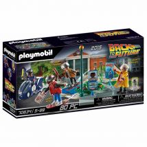 Playmobil Back To The Future Part Ii Hoverboard Chase - 70634