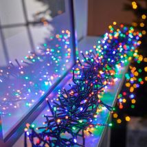 The Winter Workshop - Cluster Lights - 2000 LEDs - Multi Colour