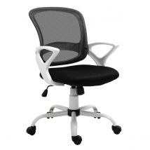 Vinsetto Mesh Task Swivel Chair Home Office Desk - Black