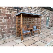 Charles Taylor Grand Henley Twin Seat Arbour Grey