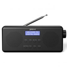 Groov-e Vienna Rechargeable DAB &#38; FM Radio With Bluetooth