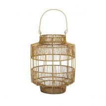 Interiors by PH Small Gold Wire Lantern
