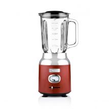 Westinghouse Retro Food Blender with 1.5 L Glass Jug - Red