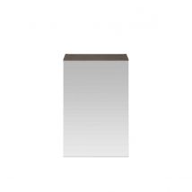Hudson Reed Fusion 450Mm Mirror Cabinet - Grey Woodgrain