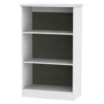 Welcome Furniture Ready Assembled Knightsbridge Bookcase In White Gloss