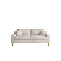 Out & Out Original George 3 Seater Sofa - Teddy Ivory