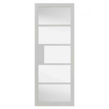 Jb Kind Doors Metro White Clear Glass P&#47;F Glazed 35 X 1981 X 762