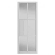 Jb Kind Doors Civic White Clear Glass P&#47;F Glazed 35 X 1981 X 762
