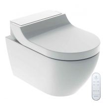 Geberit Aquaclean Tuma Comfort Wc Complete Solution&#44; Wall-hung&#58; White Alpine