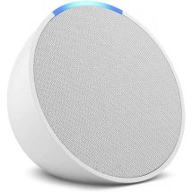 Amazon Echo Pop Smart Speaker With Alexa - White