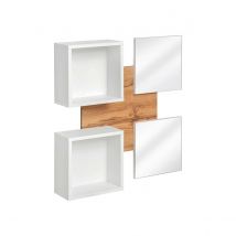 Arte-N Easy 07 Wall Panel With Mirrors And Shelves