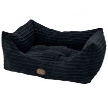 Snug & Cosy San Remo Black Rectangle Bed - X-Large