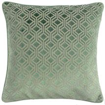 Paoletti Avenue Velvet Jacquard Filled Cushion