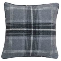 Paoletti Aviemore Tartan Faux Wool Filled Cushion