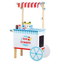 Bigjigs Toys Wooden Ice Cream Cart
