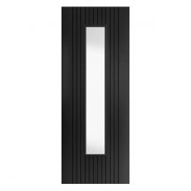 Jb Kind Doors Aria Black Glazed Internal Door 35 X 1981 X 610