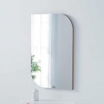 Yearn Mirrors Newington Frameless Gold Organic Mirror 90X60Cm