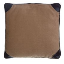Premier Housewares Leather Texture Cushion