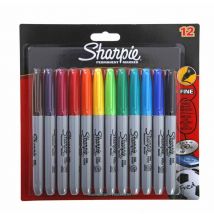 Sharpie Permanent Markers - Pack of 12