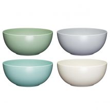Colourworks Classics Set of Four Melamine Bowls