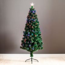 6ft Robert Dyas Scottsdale Fibre Optic Christmas Tree