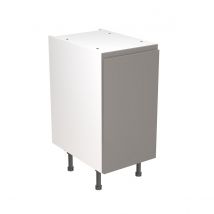 KitchenKIT J-Pull Handleless 40cm Base Cabinet - Gloss Dust Grey