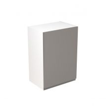 KitchenKIT J-Pull Handleless 50cm Wall Cabinet - Gloss Dust Grey