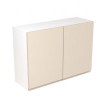 KitchenKIT J-Pull Handleless Wall Cabinet - Gloss Cashmere