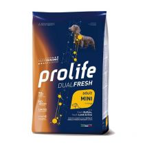 Prolife Dual Fresh Adult Mini Agnello, Bufalo e Riso per Cani