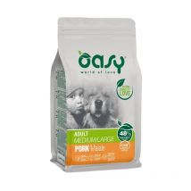 Oasy One Animal Protein Adult Medium/Large Maiale per Cani