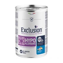 Exclusion Diet Hypoallergenic Pesce e Patate All Breeds Adult Umido per Cani
