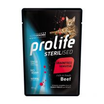Prolife Sterilized Grain Free Sensitive Manzo e Patate per Gatti