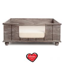 Ferribiella Divanetto Monaco in Legno Grigio